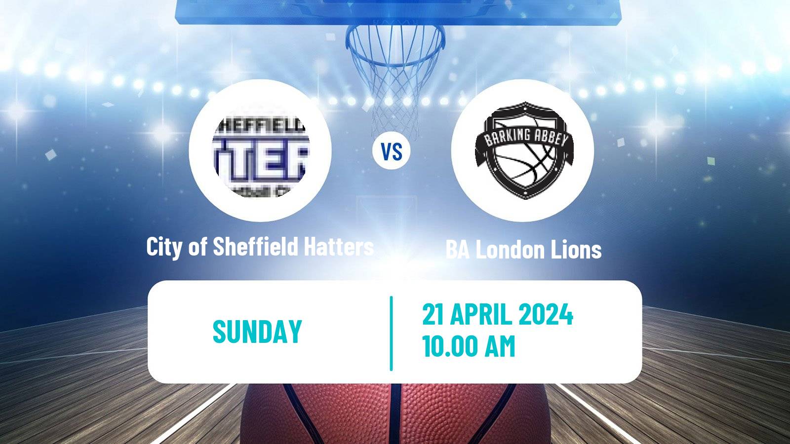 Basketball British WBBL City of Sheffield Hatters - BA London Lions