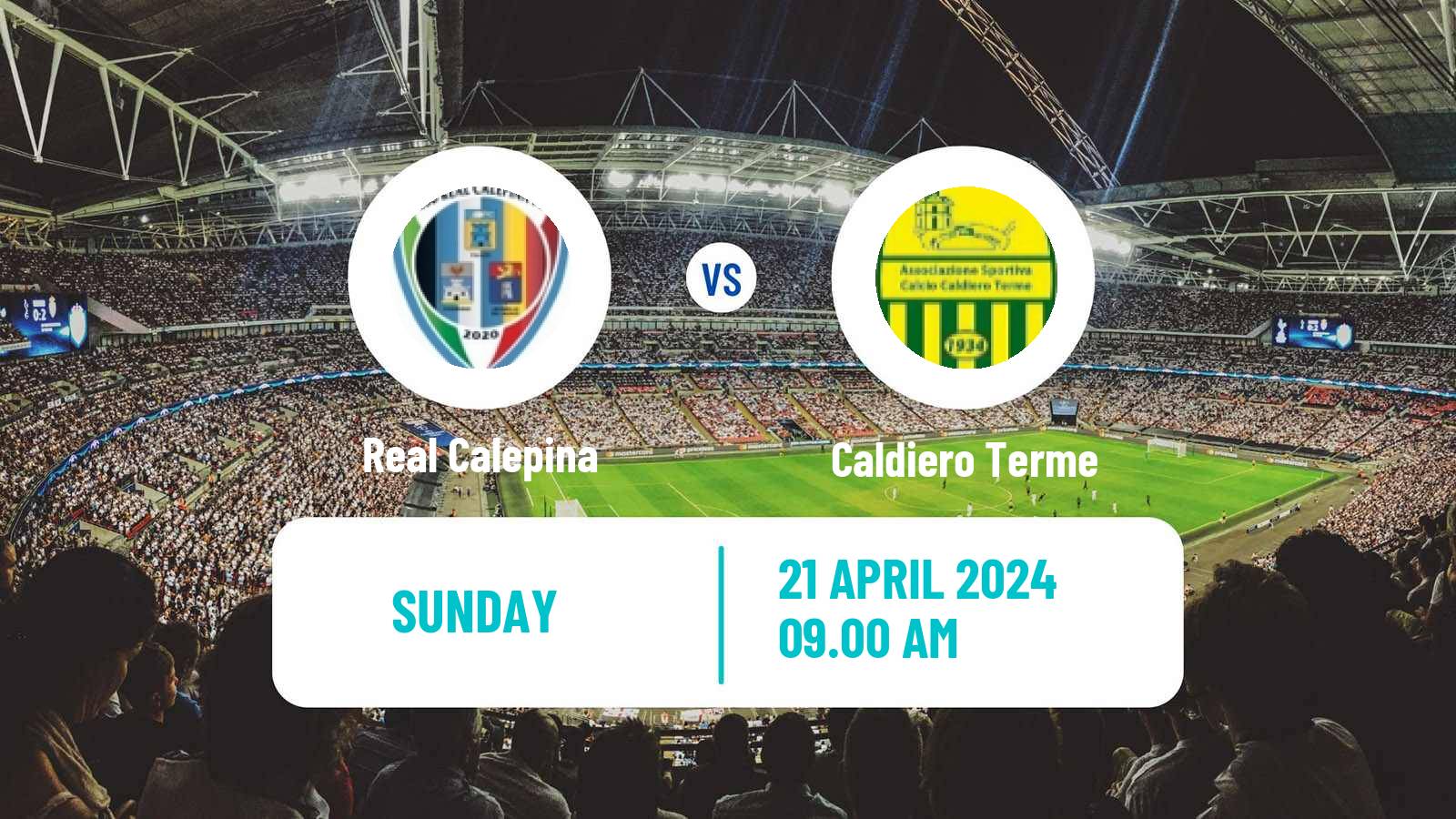 Soccer Italian Serie D - Group B Real Calepina - Caldiero Terme