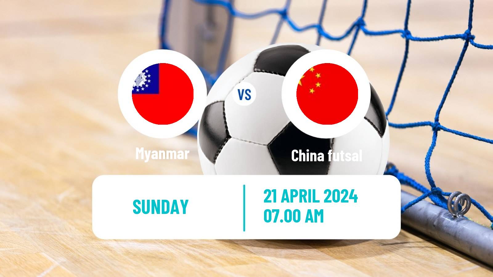 Futsal AFC Asian Cup Futsal Myanmar - China