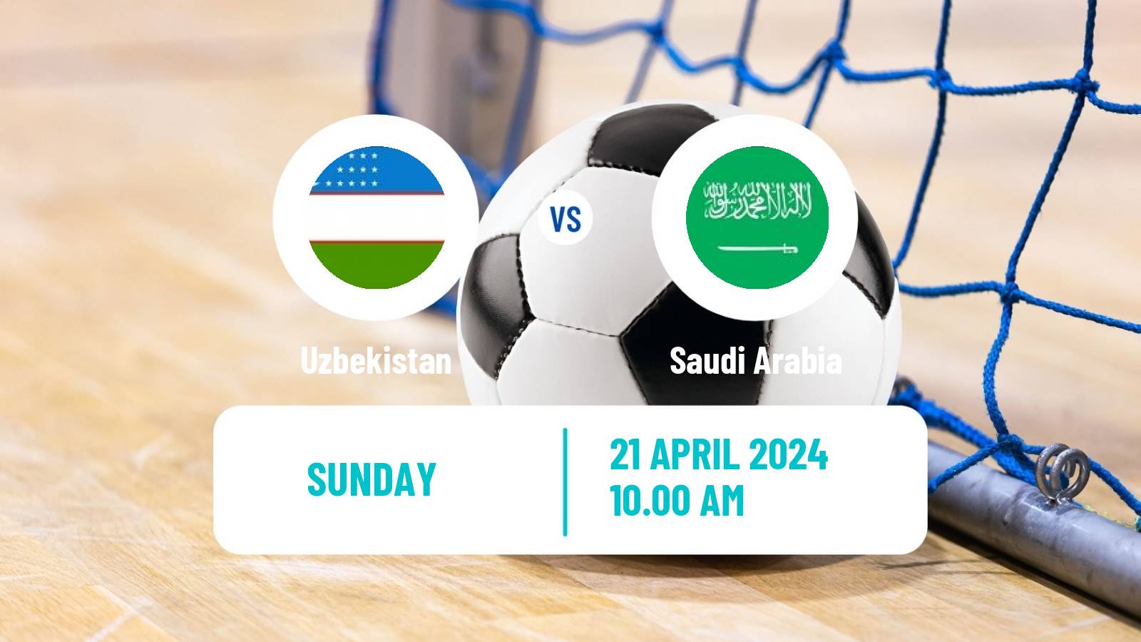 Futsal AFC Asian Cup Futsal Uzbekistan - Saudi Arabia