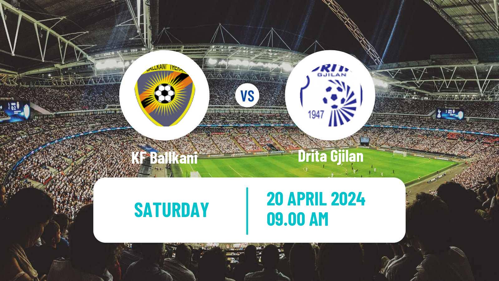 Soccer Kosovo Superliga Ballkani - Drita Gjilan