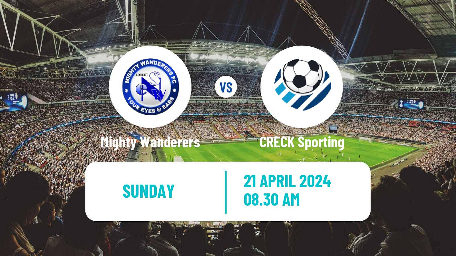 Soccer Malawi Premier Division Mighty Wanderers - CRECK Sporting