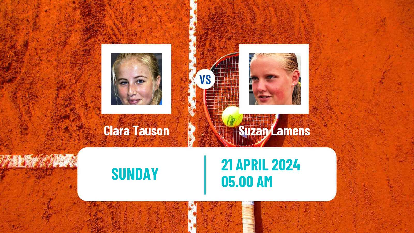 Tennis Oeiras Challenger Women Clara Tauson - Suzan Lamens