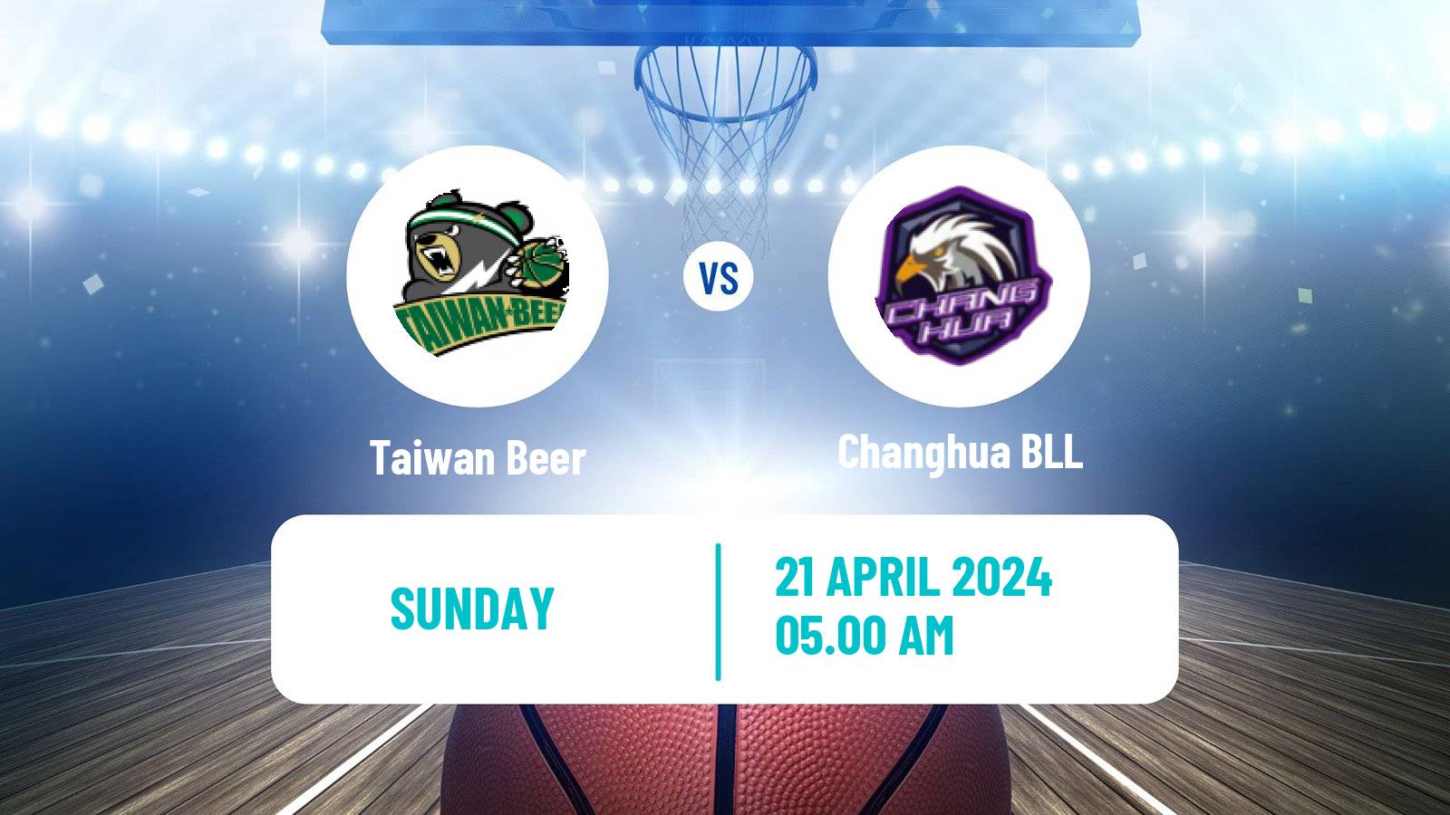 Basketball Taiwan SBL Taiwan Beer - Changhua BLL