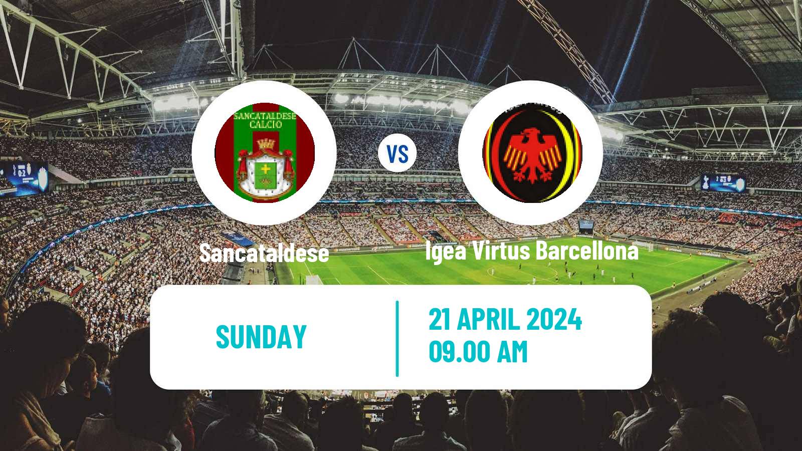 Soccer Italian Serie D - Group I Sancataldese - Igea Virtus Barcellona