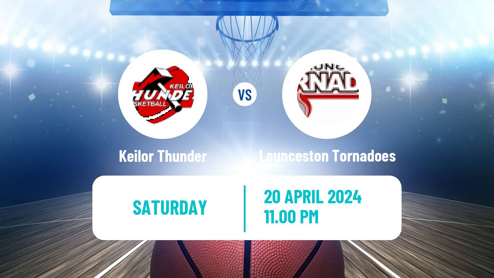 Basketball Australian NBL1 South Women Keilor Thunder - Launceston Tornadoes