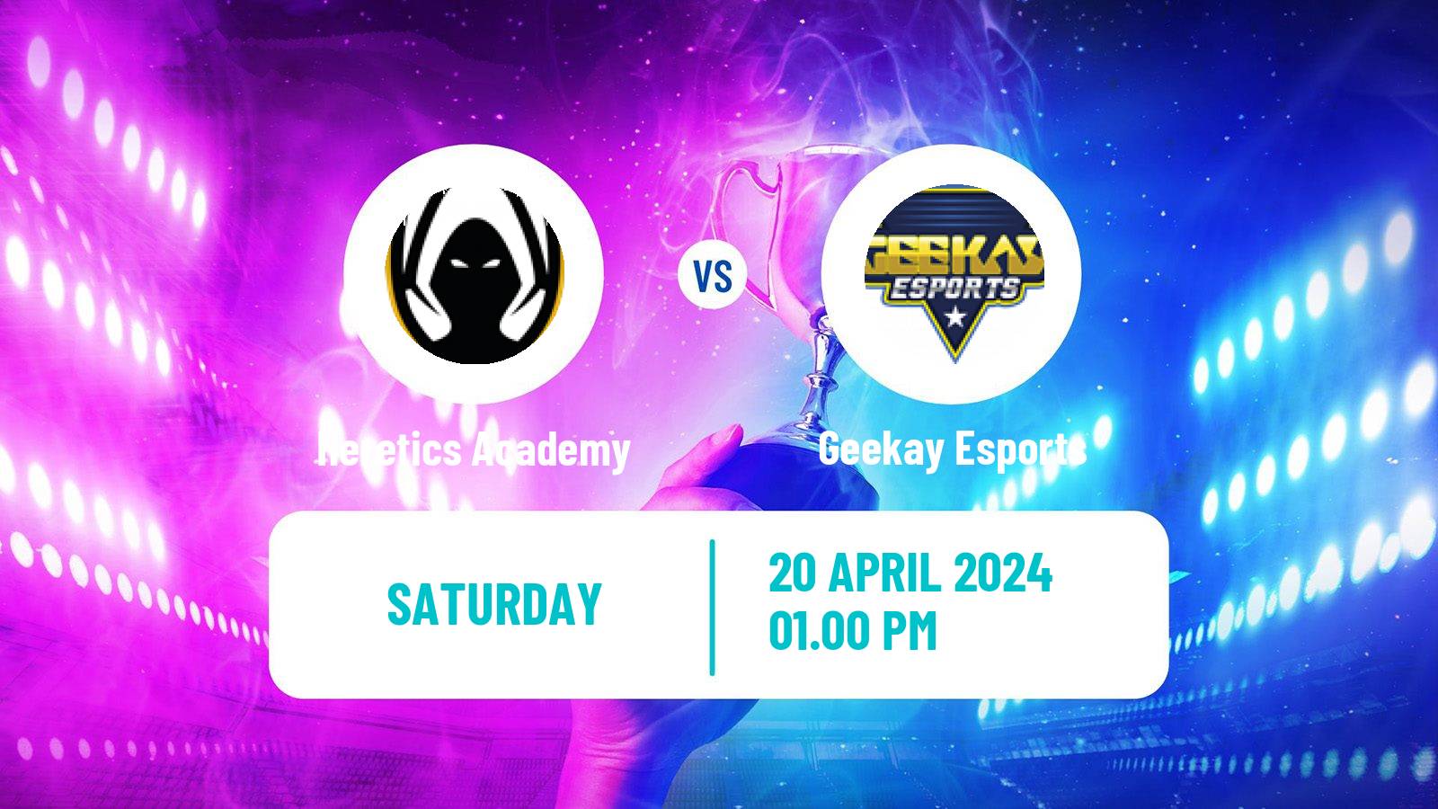 Esports League Of Legends Emea Masters Heretics Academy - Geekay Esports