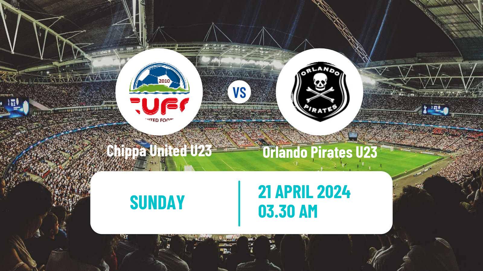Soccer South African Diski Challenge Chippa United U23 - Orlando Pirates U23