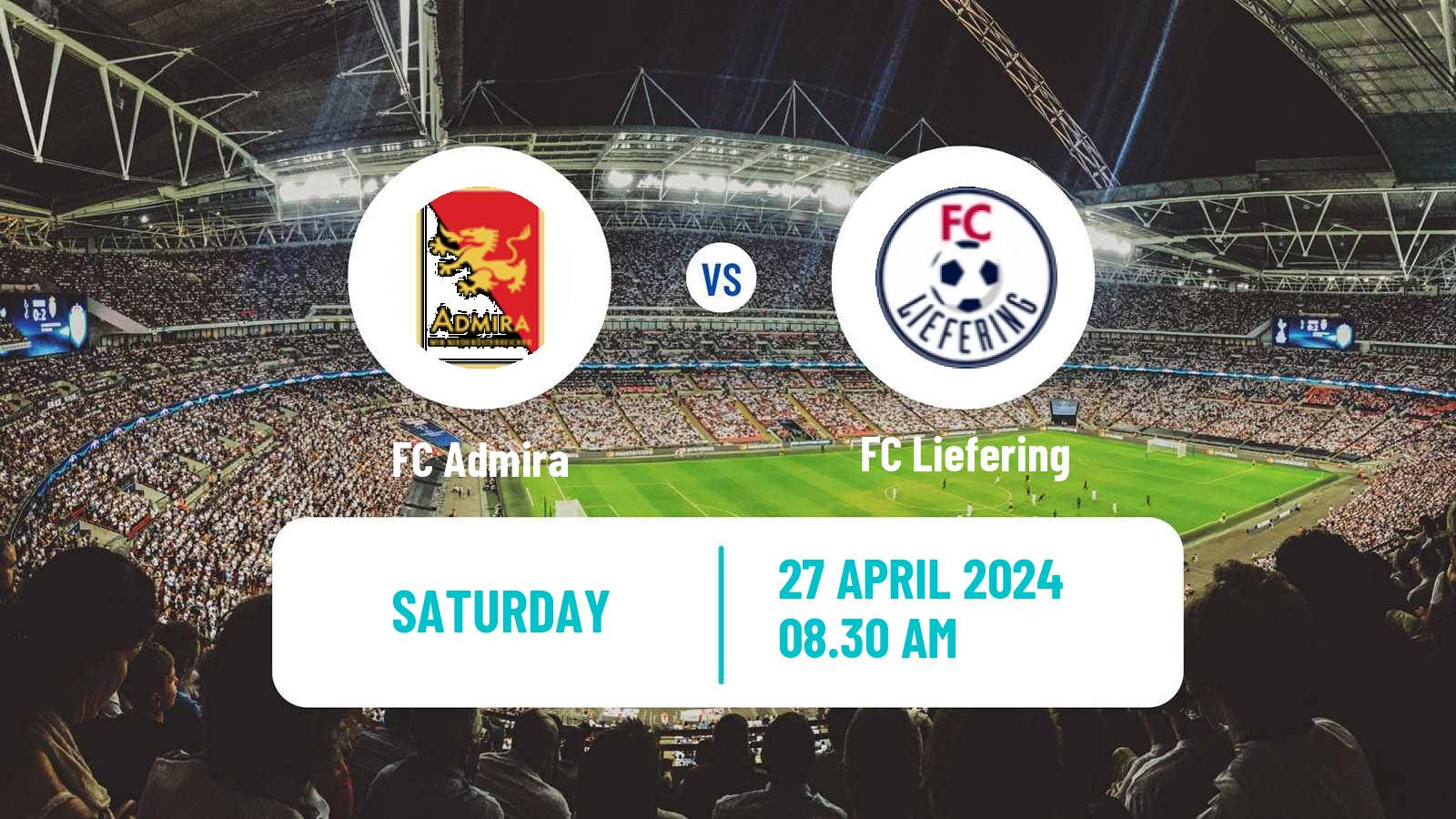 Soccer Austrian 2 Liga Admira - Liefering