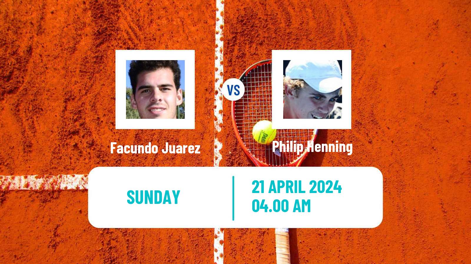 Tennis ITF M15 Antalya 11 Men Facundo Juarez - Philip Henning