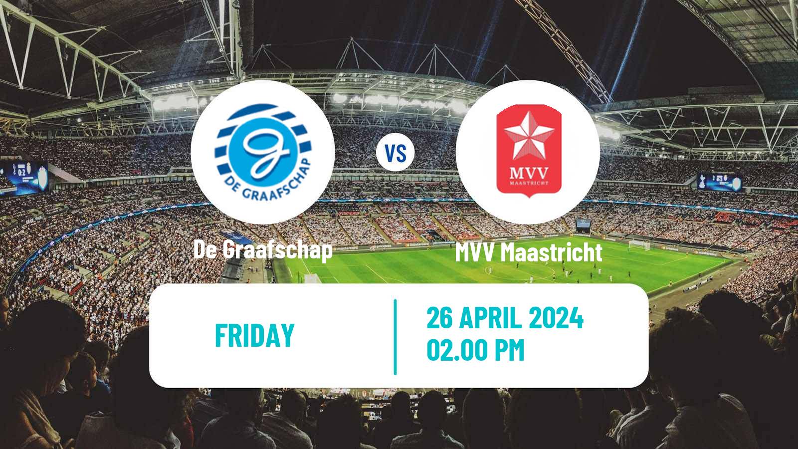 Soccer Dutch Eerste Divisie De Graafschap - MVV Maastricht