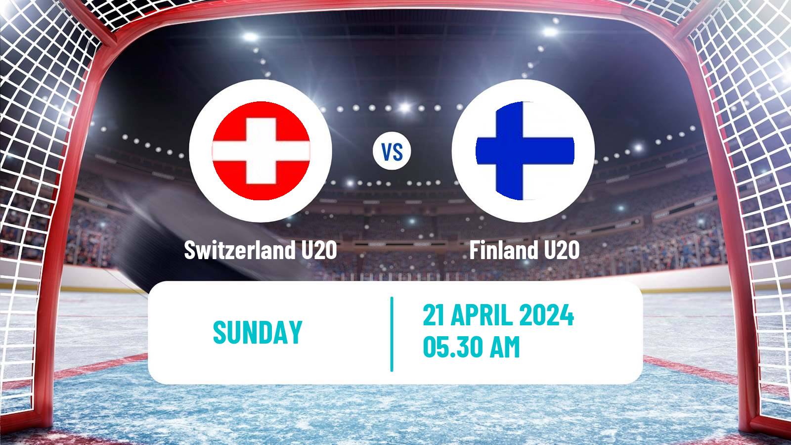 Hockey Friendly International Ice Hockey Switzerland U20 - Finland U20
