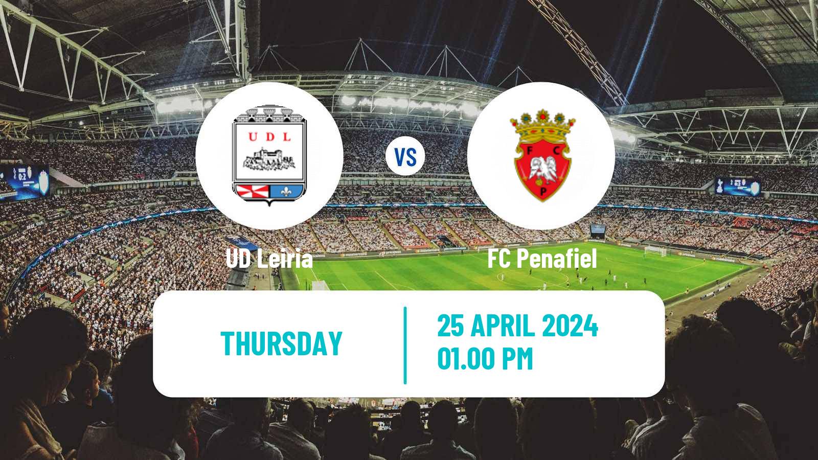 Soccer Portuguese Liga 2 Leiria - Penafiel