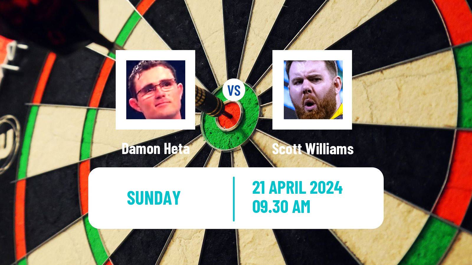 Darts European Tour 4 Damon Heta - Scott Williams