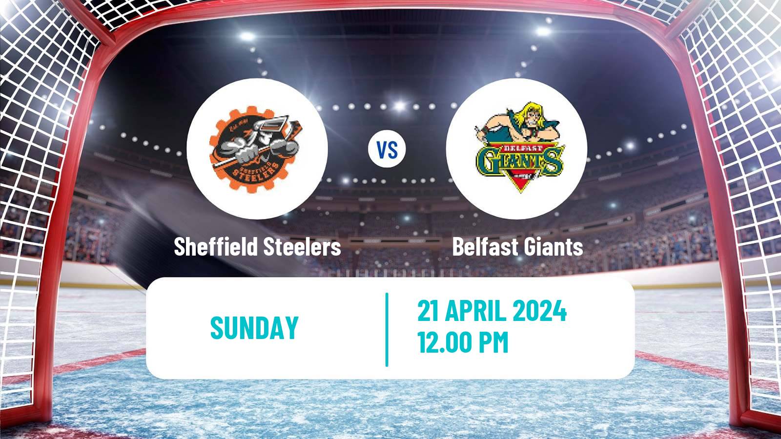 Hockey United Kingdom Elite League Sheffield Steelers - Belfast Giants