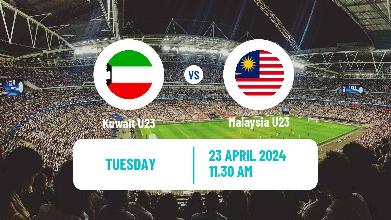 Soccer AFC Asian Cup U23 Kuwait U23 - Malaysia U23