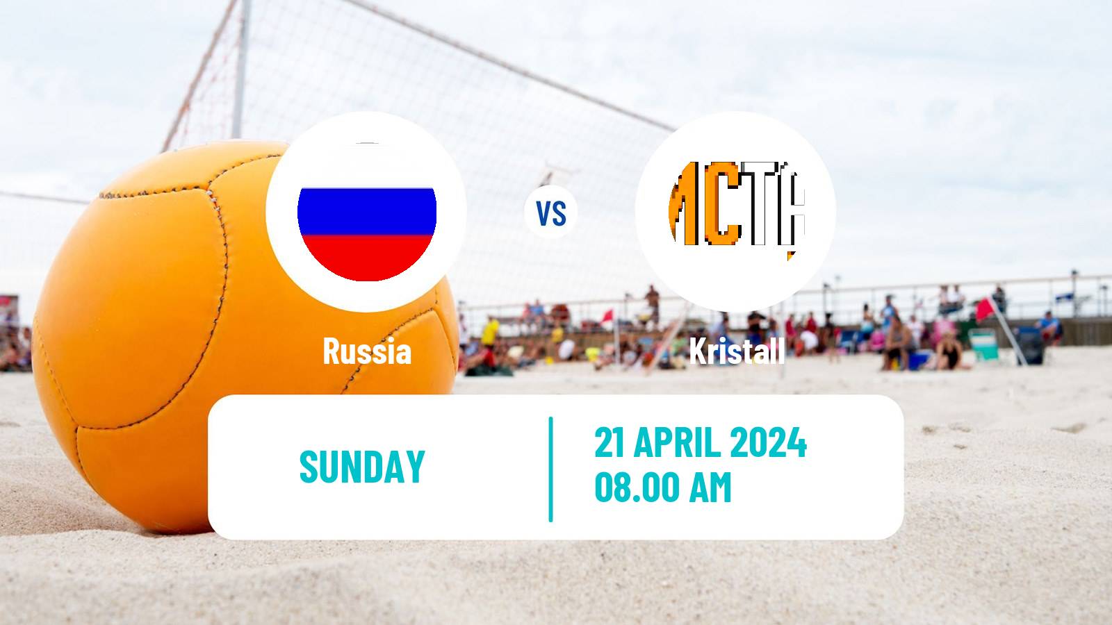 Beach soccer Intercup Russia - Kristall