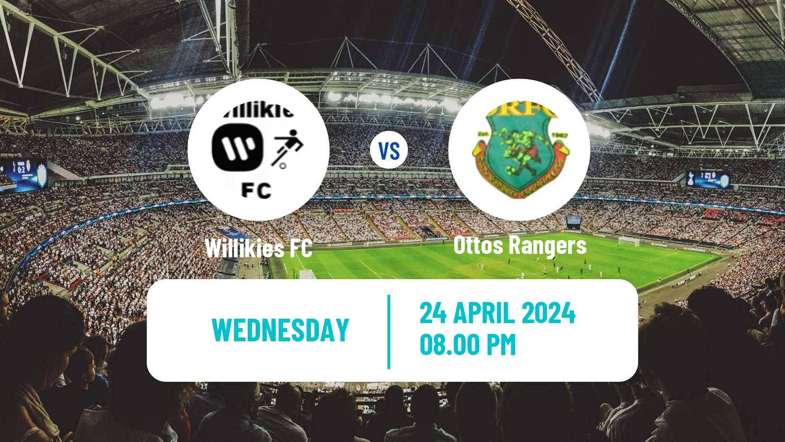 Soccer Antigua and Barbuda FA Premier League Willikies - Ottos Rangers