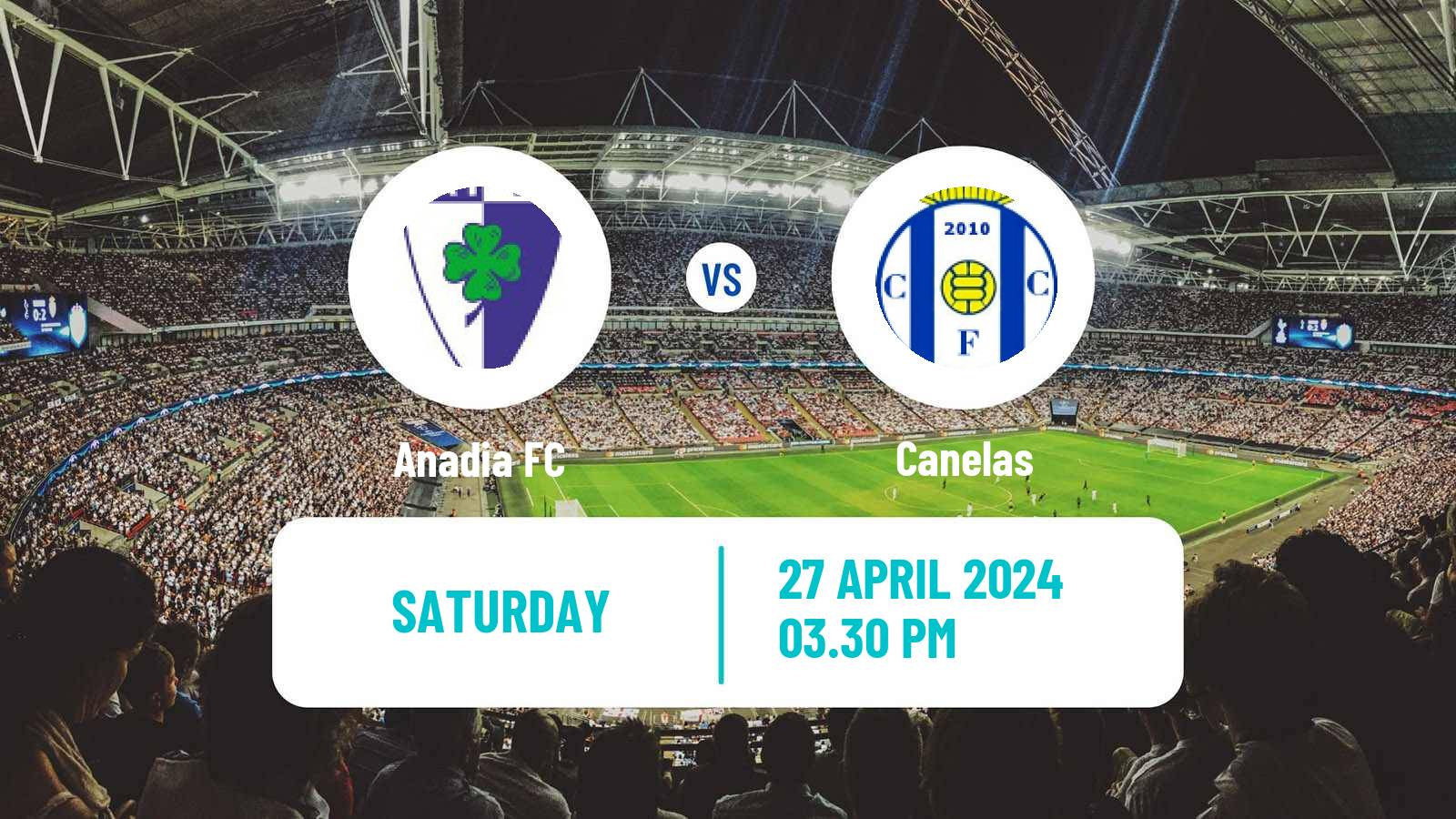 Soccer Portuguese Liga 3 Anadia - Canelas
