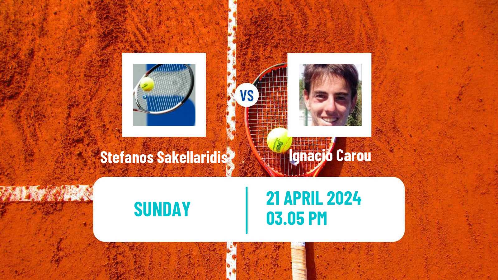 Tennis Concepcion Challenger Men Stefanos Sakellaridis - Ignacio Carou