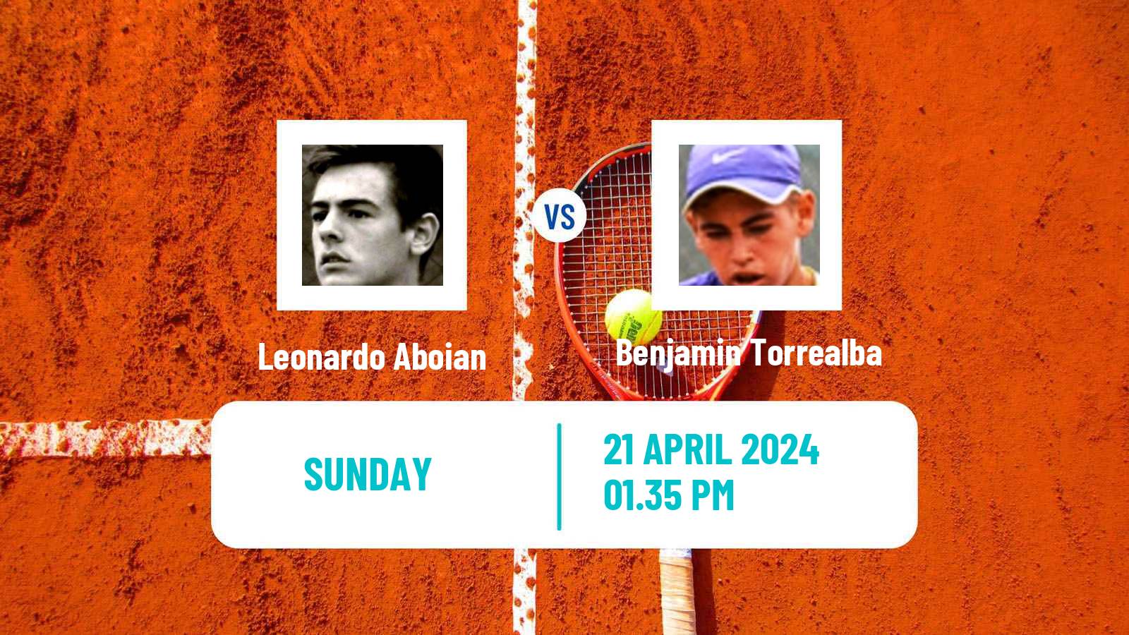 Tennis Concepcion Challenger Men Leonardo Aboian - Benjamin Torrealba
