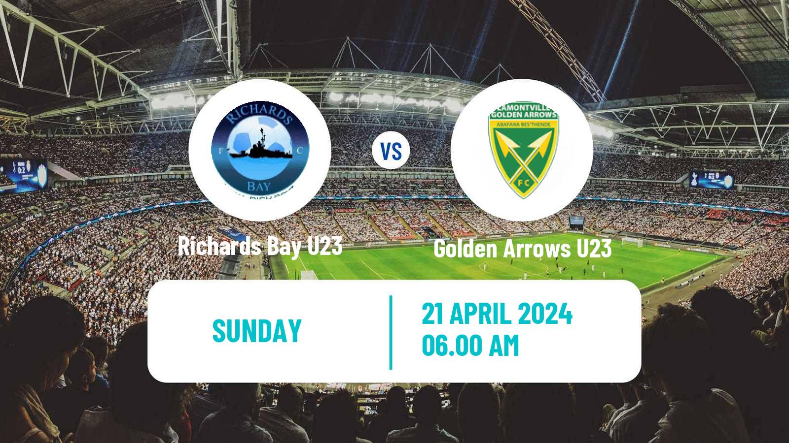 Soccer South African Diski Challenge Richards Bay U23 - Golden Arrows U23