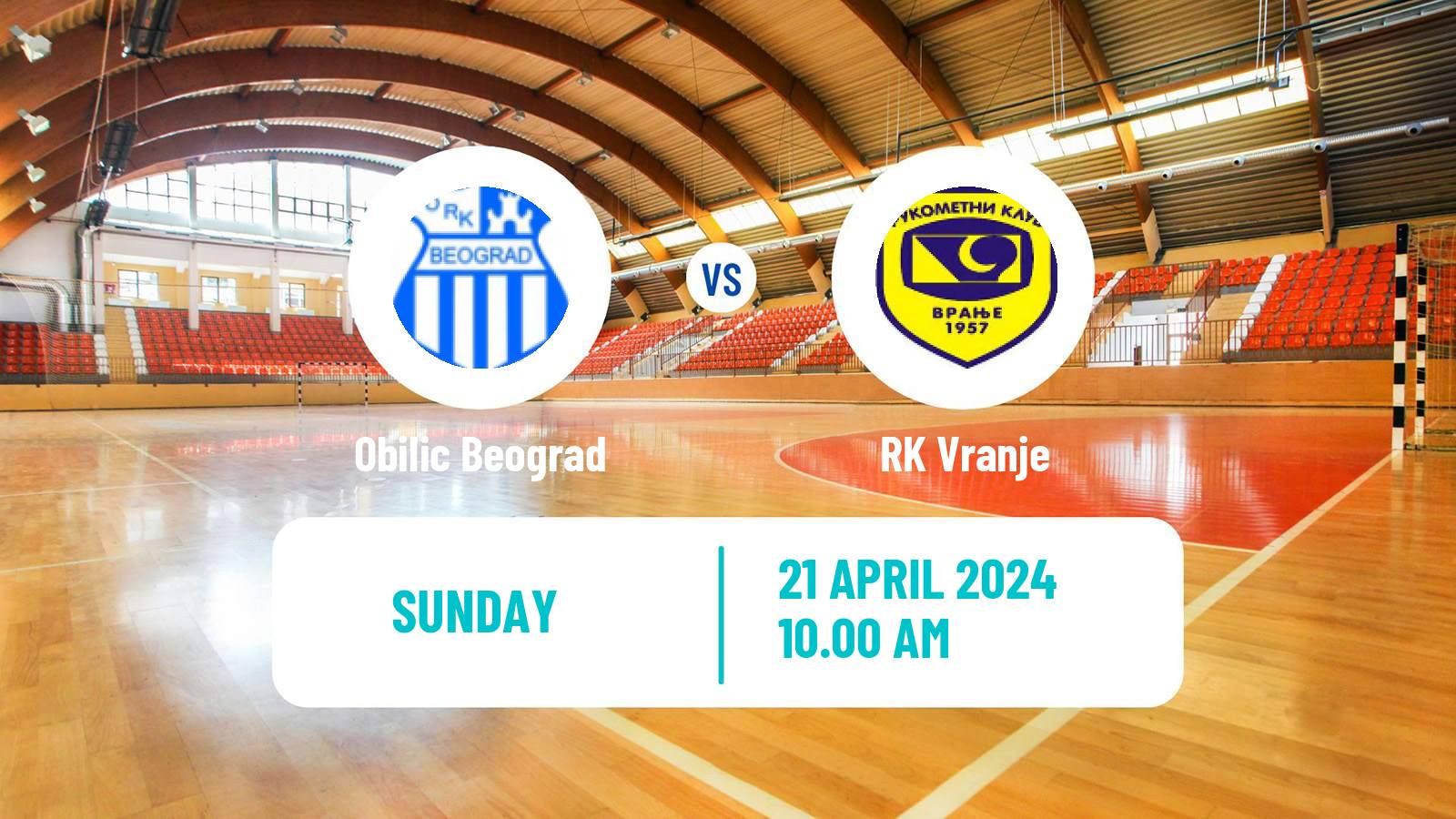 Handball Serbian Superliga Handball Obilic Beograd - Vranje