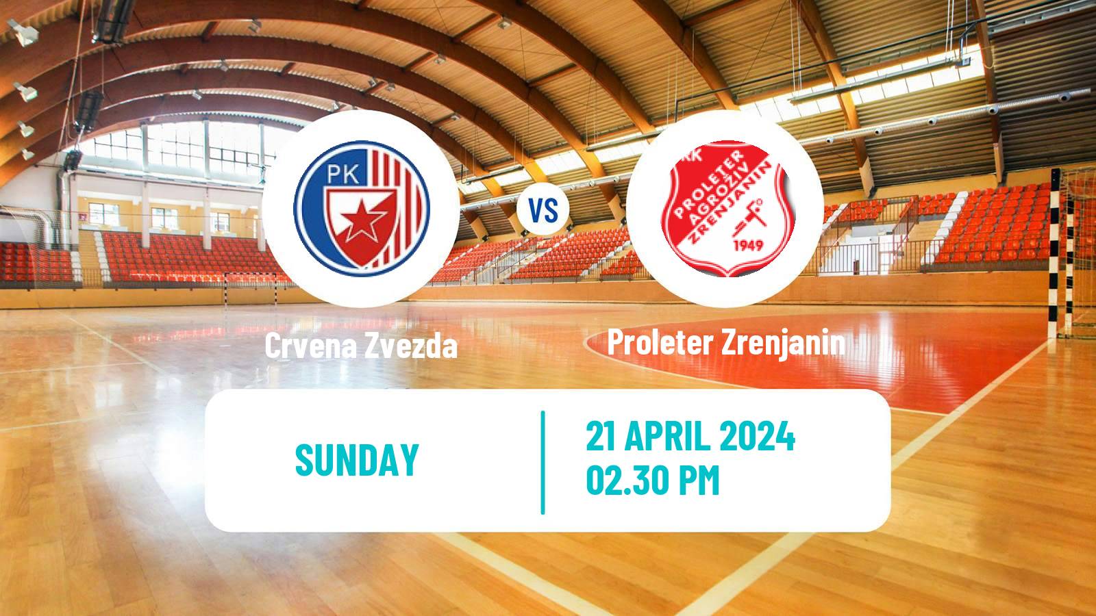 Handball Serbian Superliga Handball Crvena Zvezda - Proleter Zrenjanin