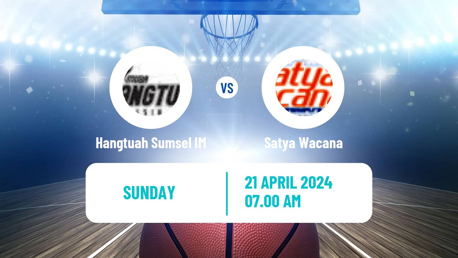 Basketball Indonesian IBL Hangtuah Sumsel IM - Satya Wacana