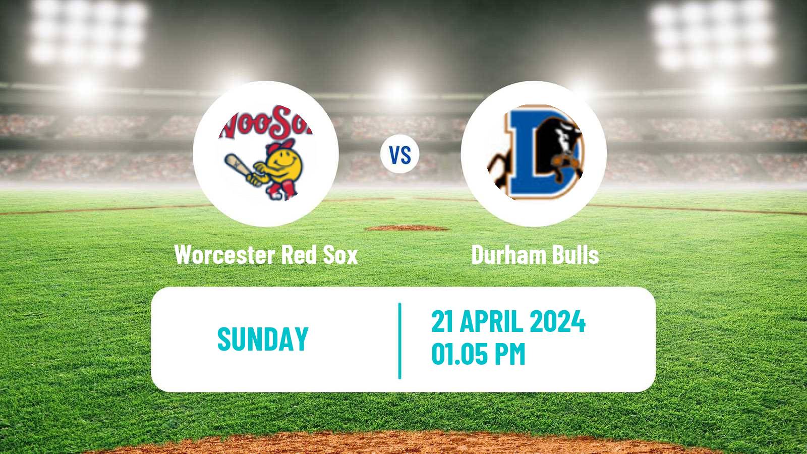 Baseball IL Worcester Red Sox - Durham Bulls