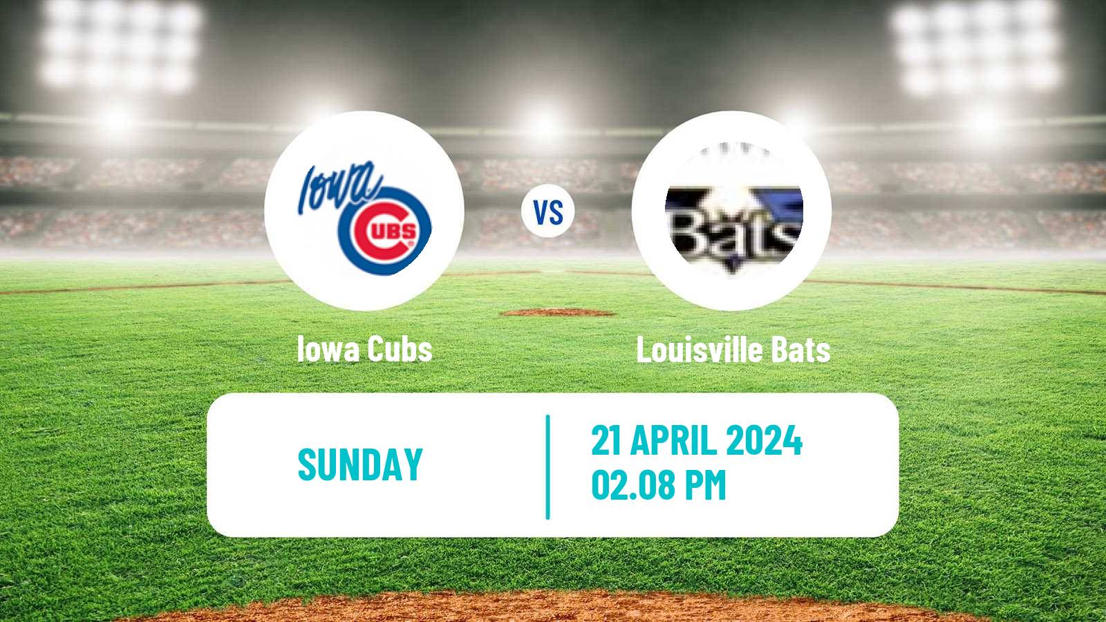 Baseball IL Iowa Cubs - Louisville Bats