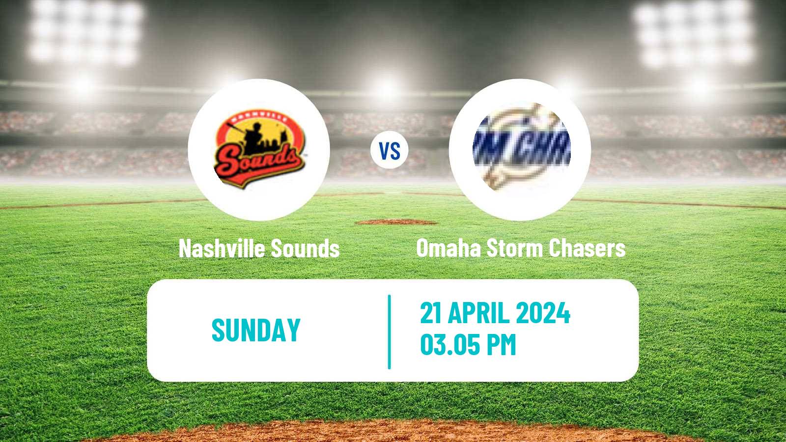 Baseball IL Nashville Sounds - Omaha Storm Chasers