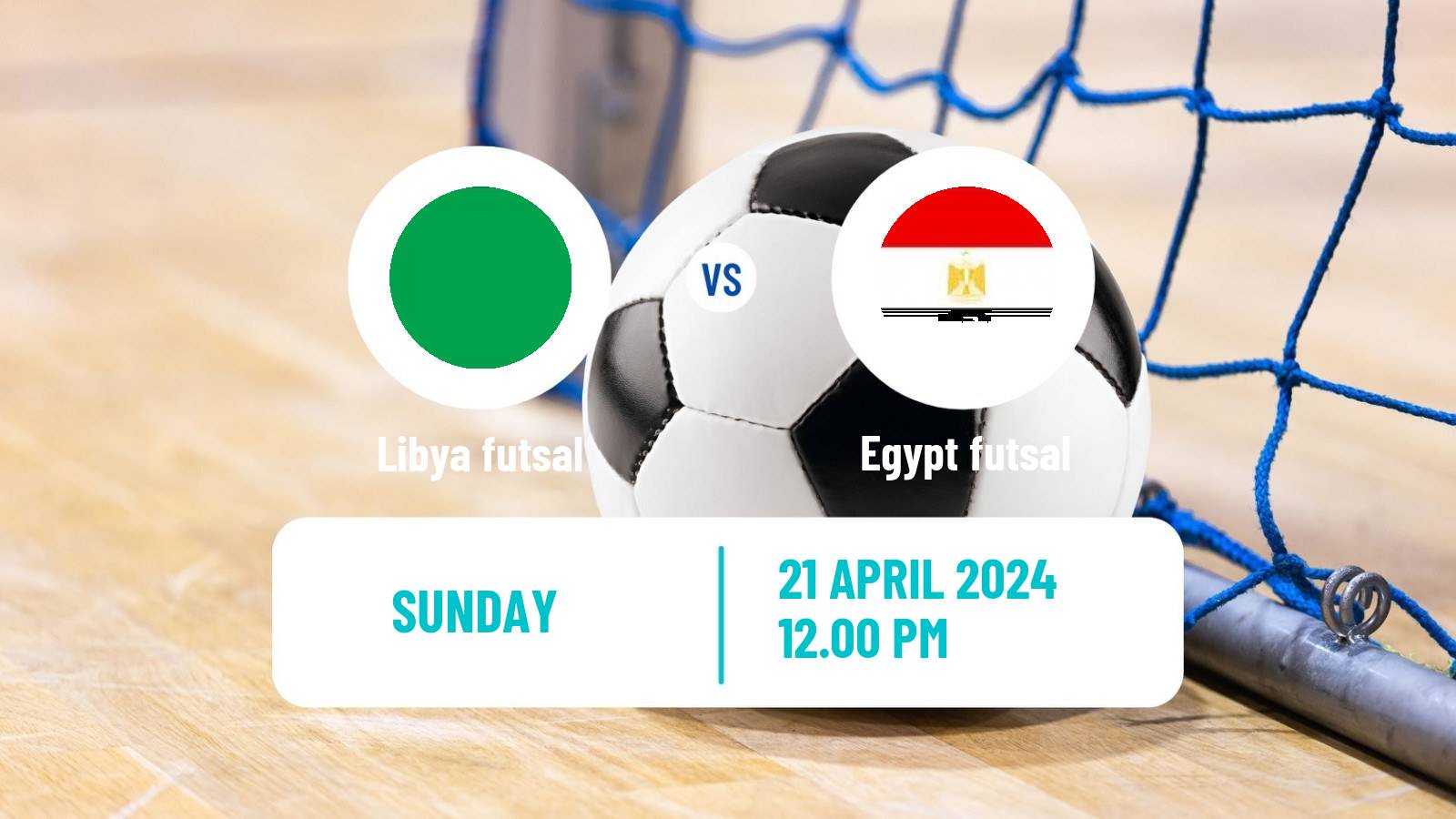 Futsal Africa Cup of Nations Futsal Libya - Egypt
