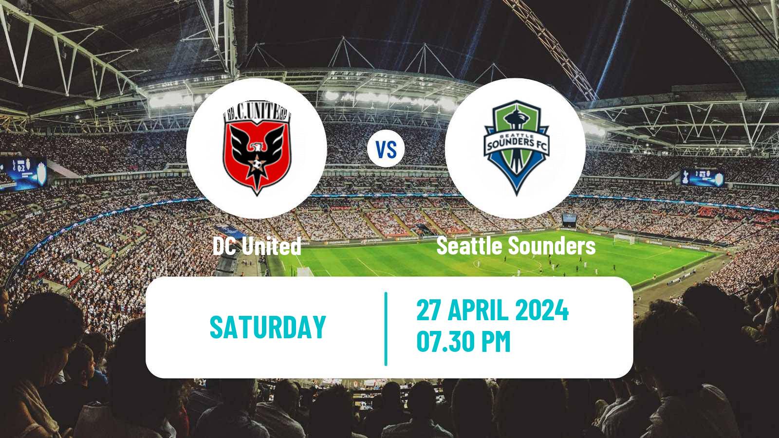 Soccer MLS DC United - Seattle Sounders
