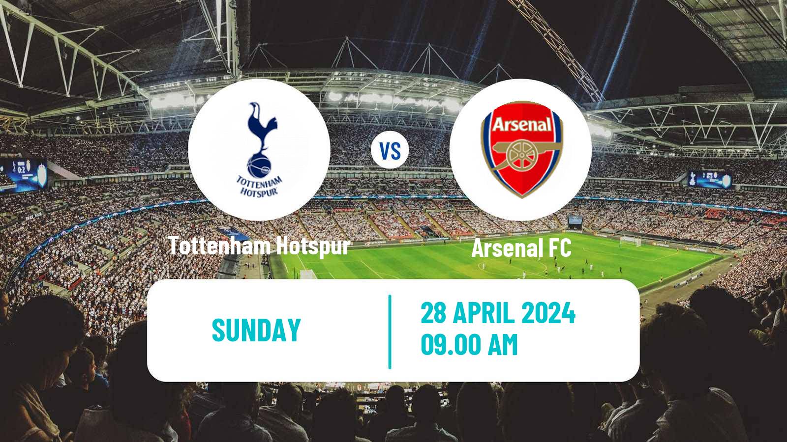Soccer English Premier League Tottenham Hotspur - Arsenal