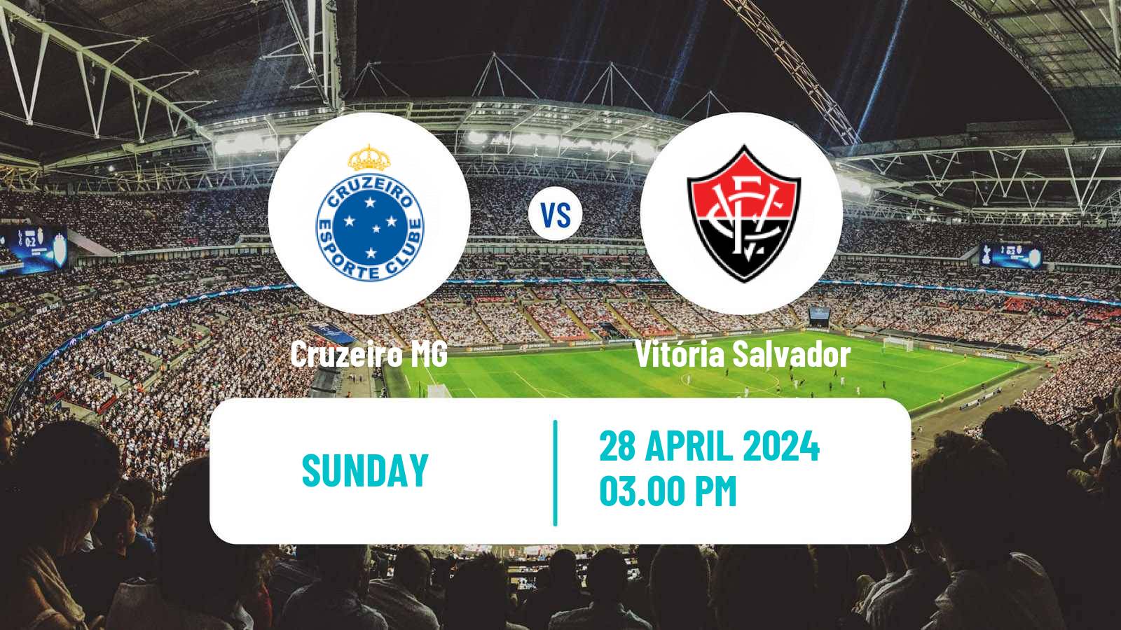 Soccer Brazilian Serie A Cruzeiro - Vitória Salvador