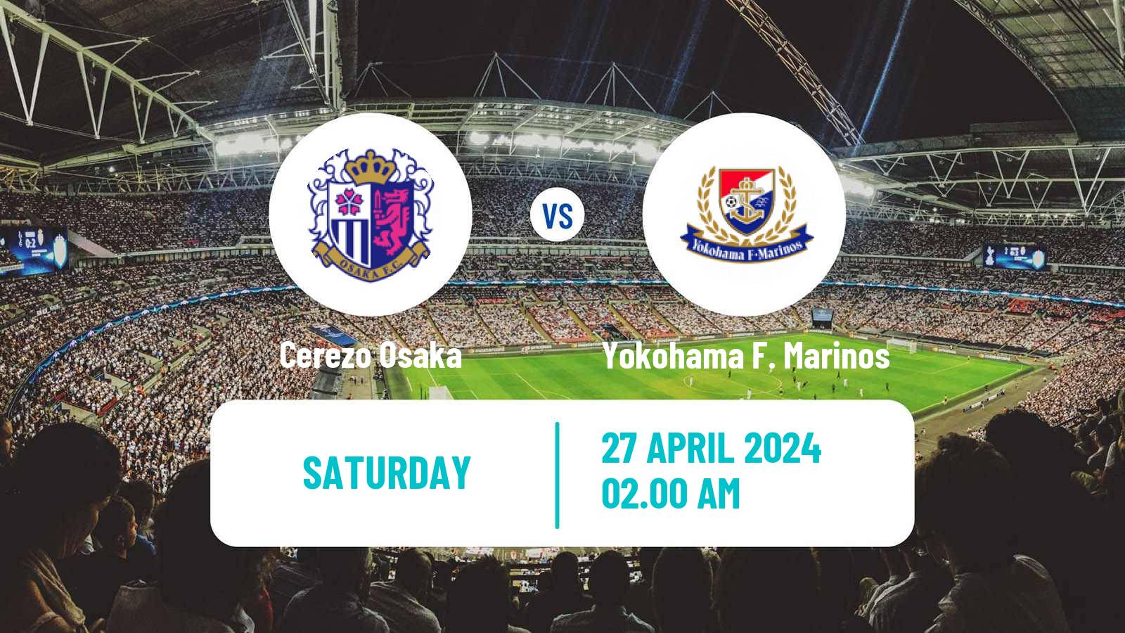 Soccer Japan J1 League Cerezo Osaka - Yokohama F. Marinos