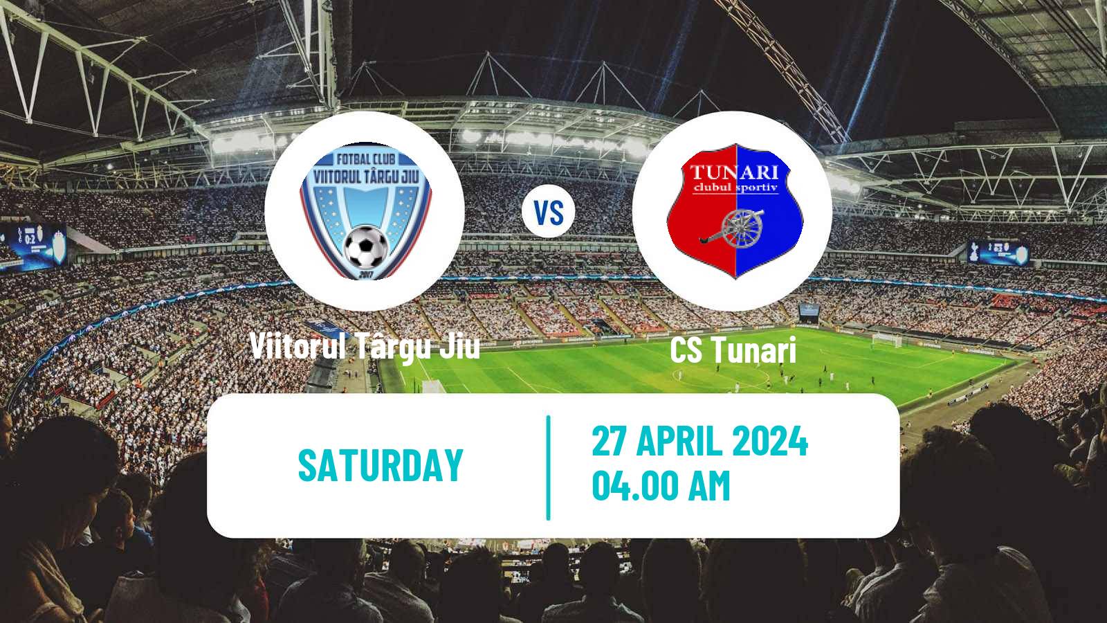 Soccer Romanian Division 2 Viitorul Târgu Jiu - Tunari