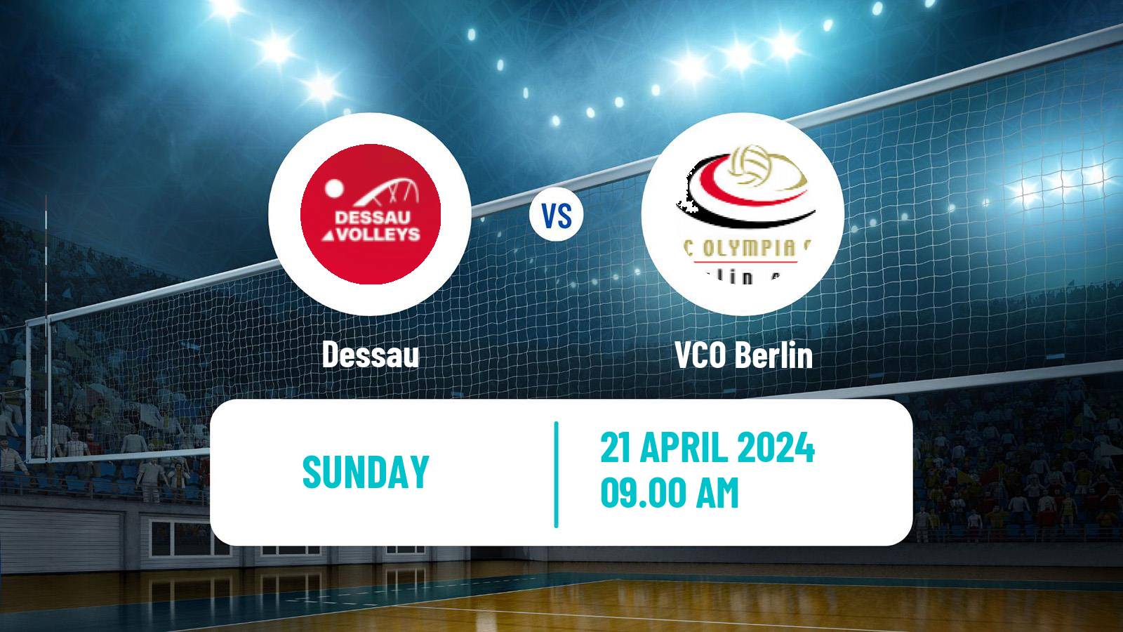 Volleyball German 2 Bundesliga North Volleyball Dessau - VCO Berlin