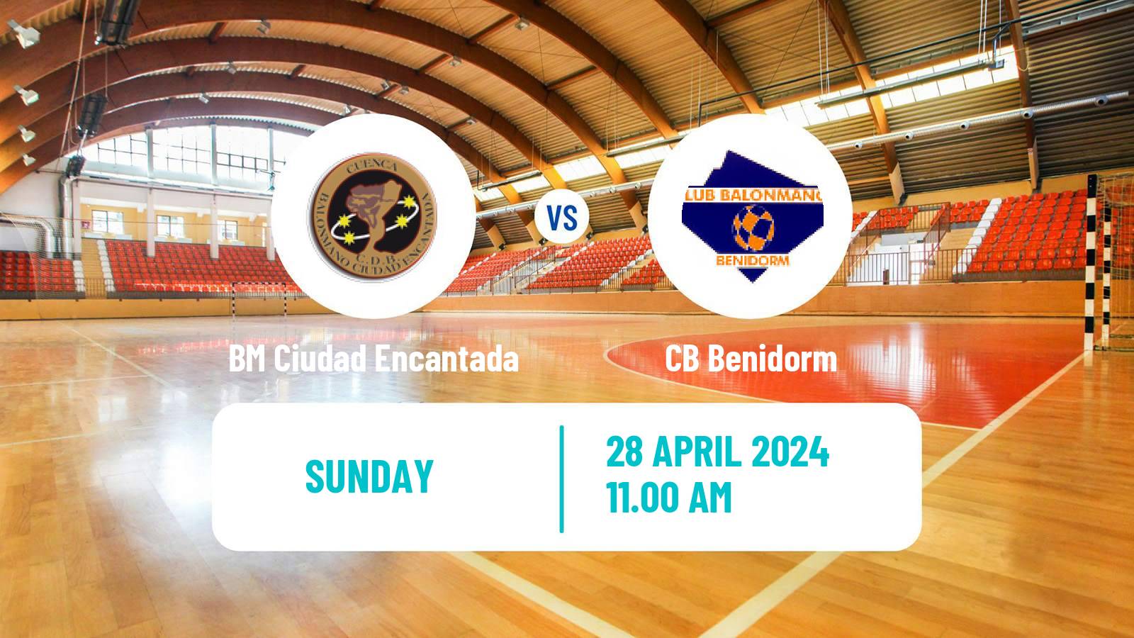 Handball Spanish Liga ASOBAL BM Ciudad Encantada - Benidorm
