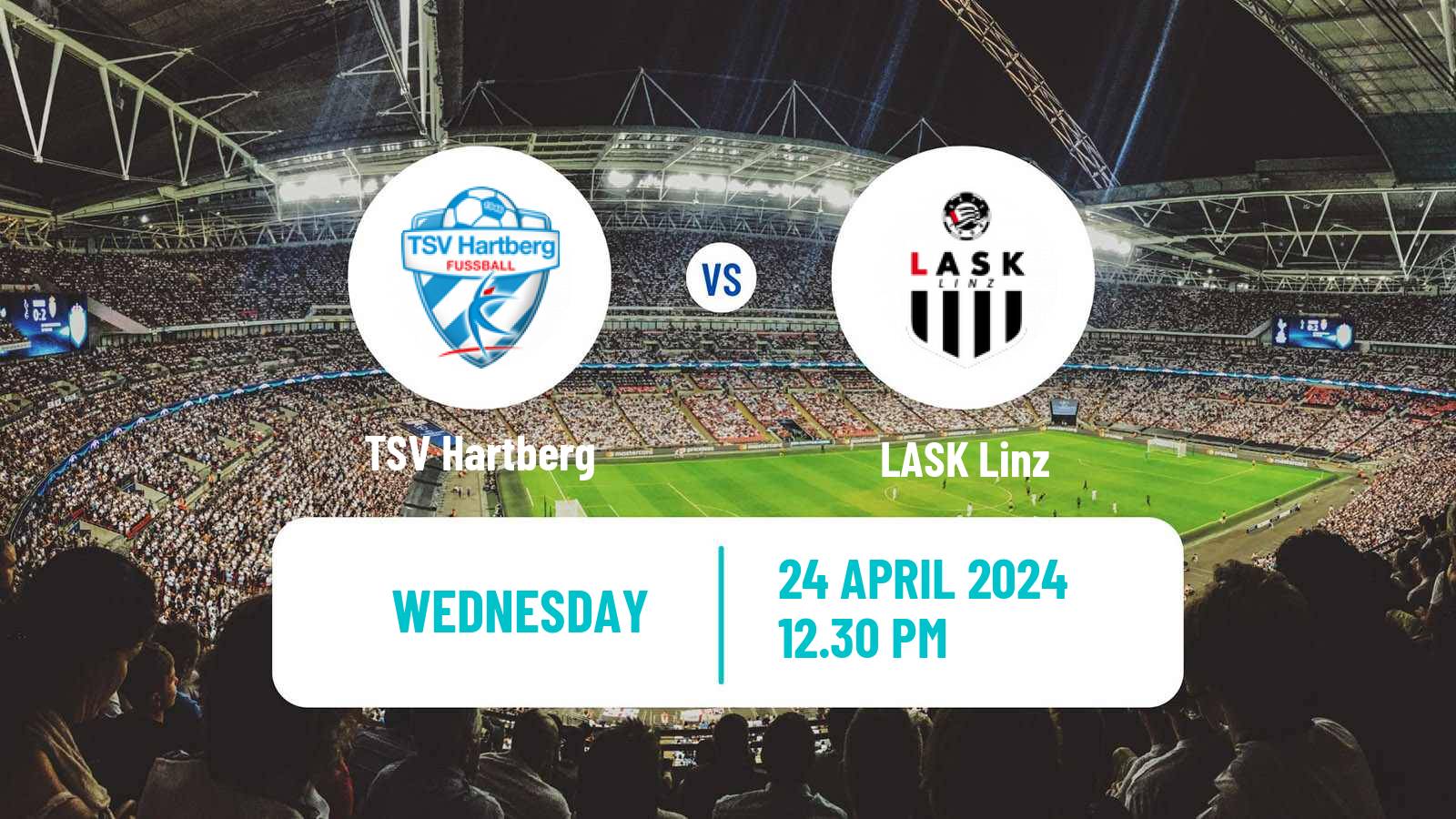 Soccer Austrian Bundesliga Hartberg - LASK Linz