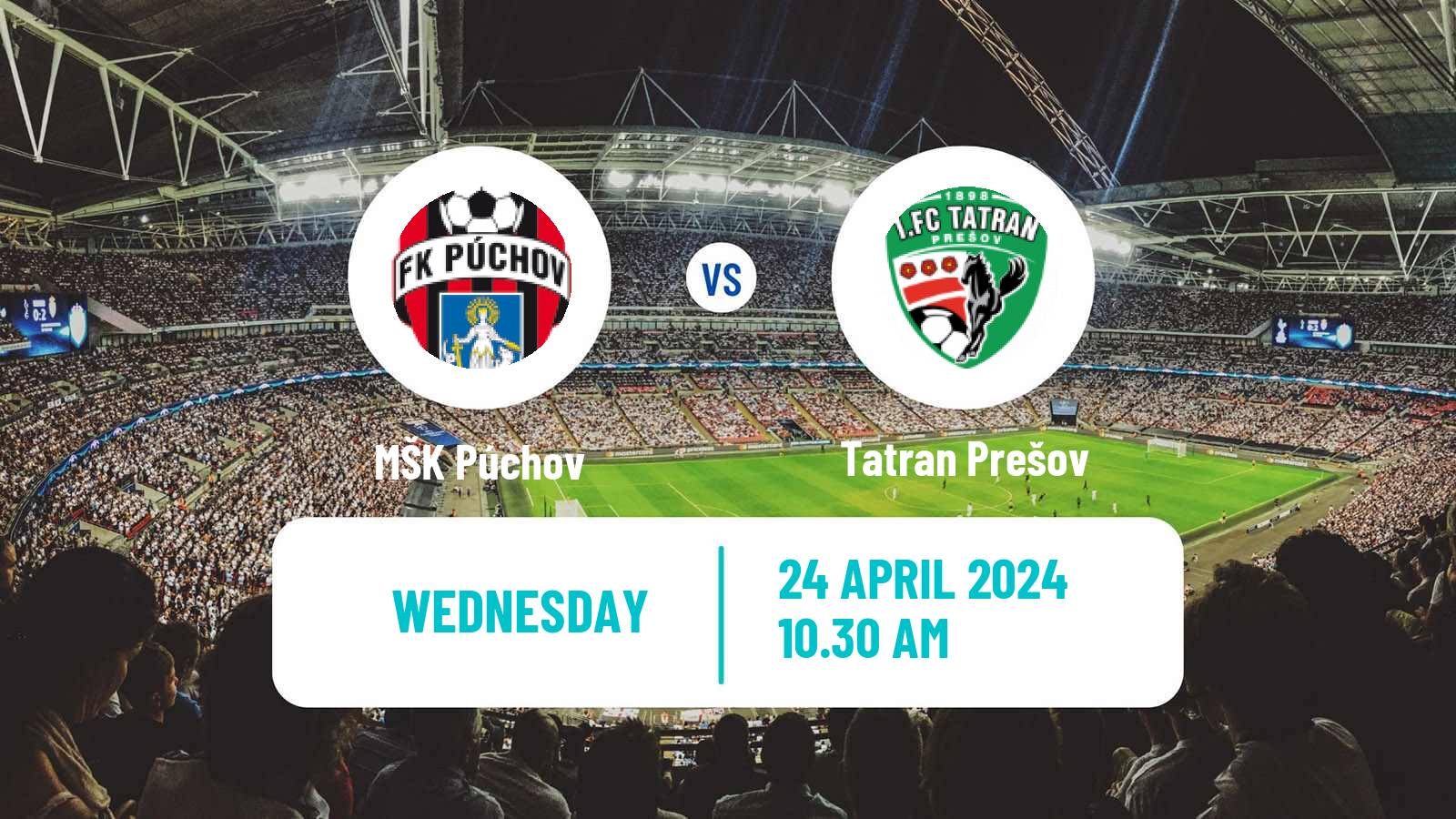 Soccer Slovak 2 Liga Púchov - Tatran Prešov