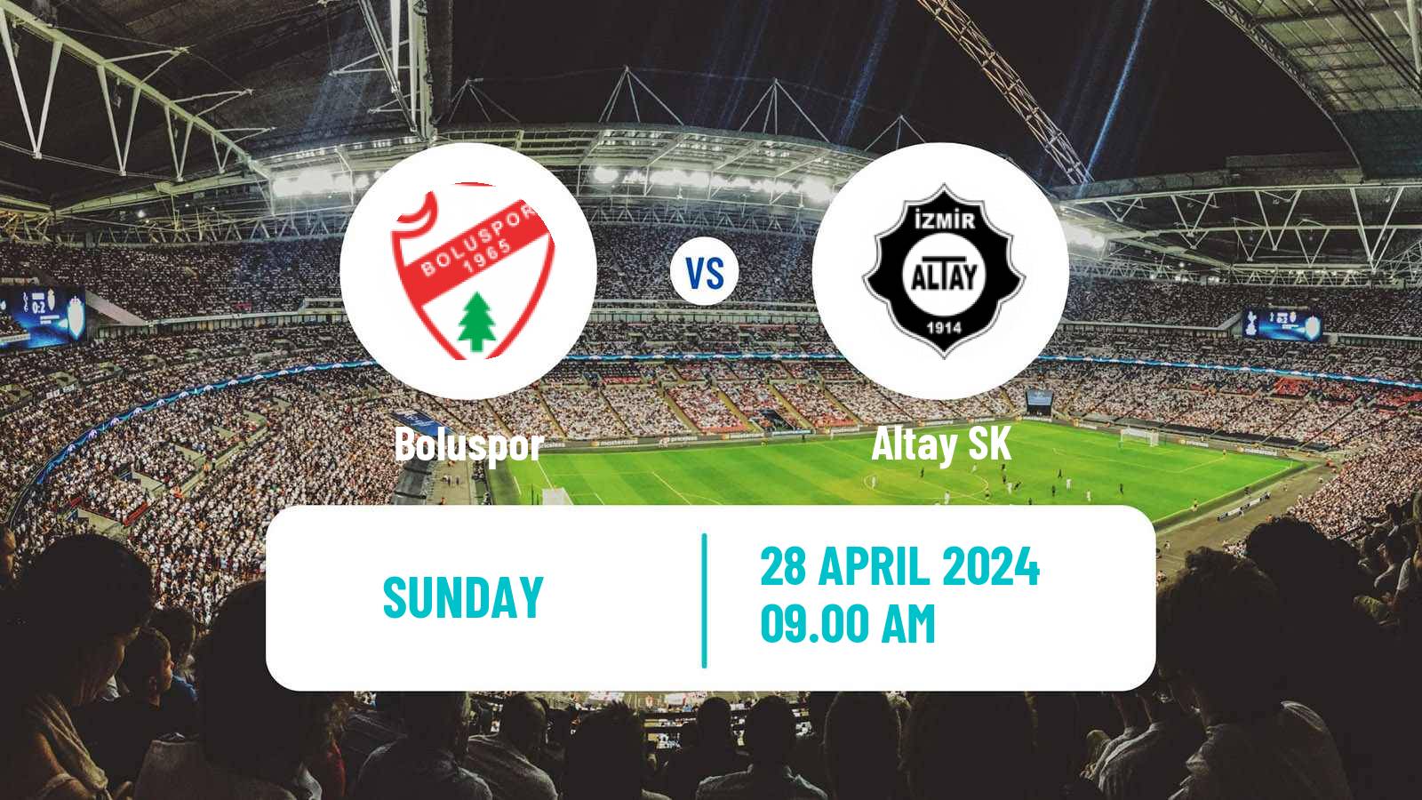Soccer Turkish First League Boluspor - Altay