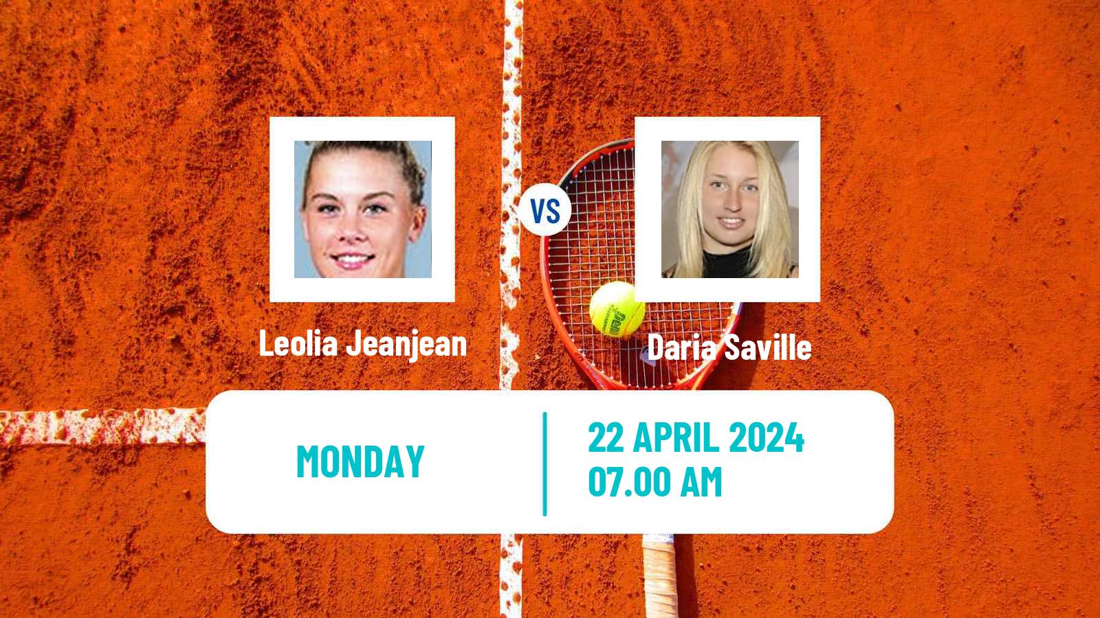 Tennis WTA Madrid Leolia Jeanjean - Daria Saville