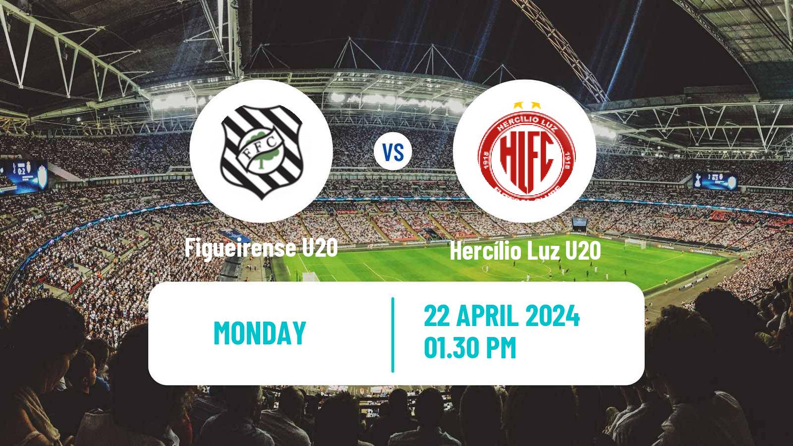 Soccer Brazilian Catarinense U20 Figueirense U20 - Hercílio Luz U20