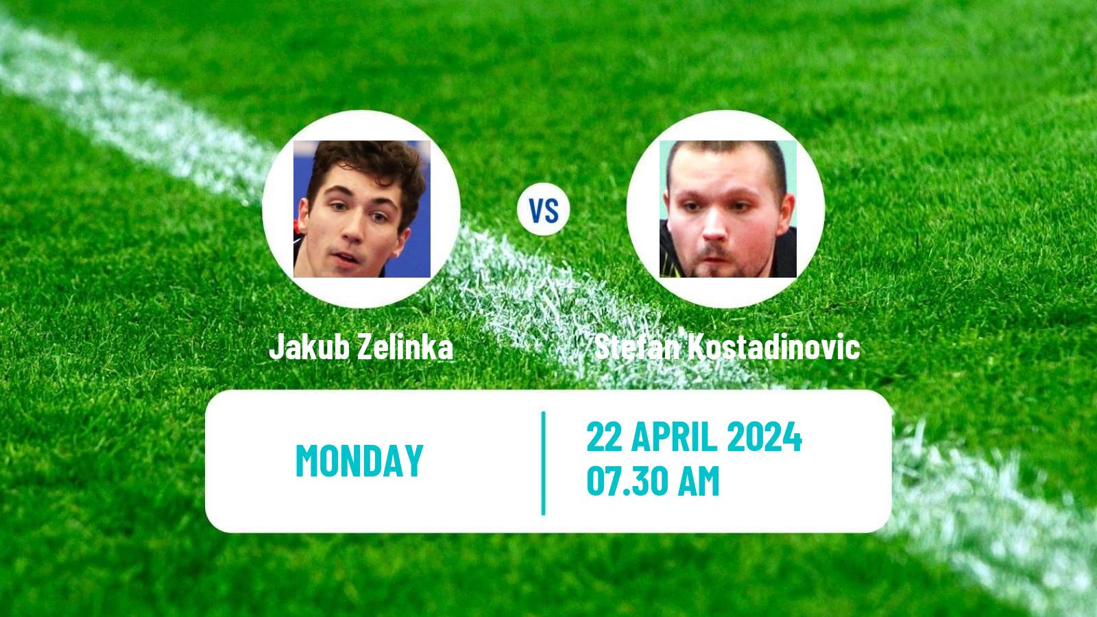 Table tennis Tt Star Series Men Jakub Zelinka - Stefan Kostadinovic
