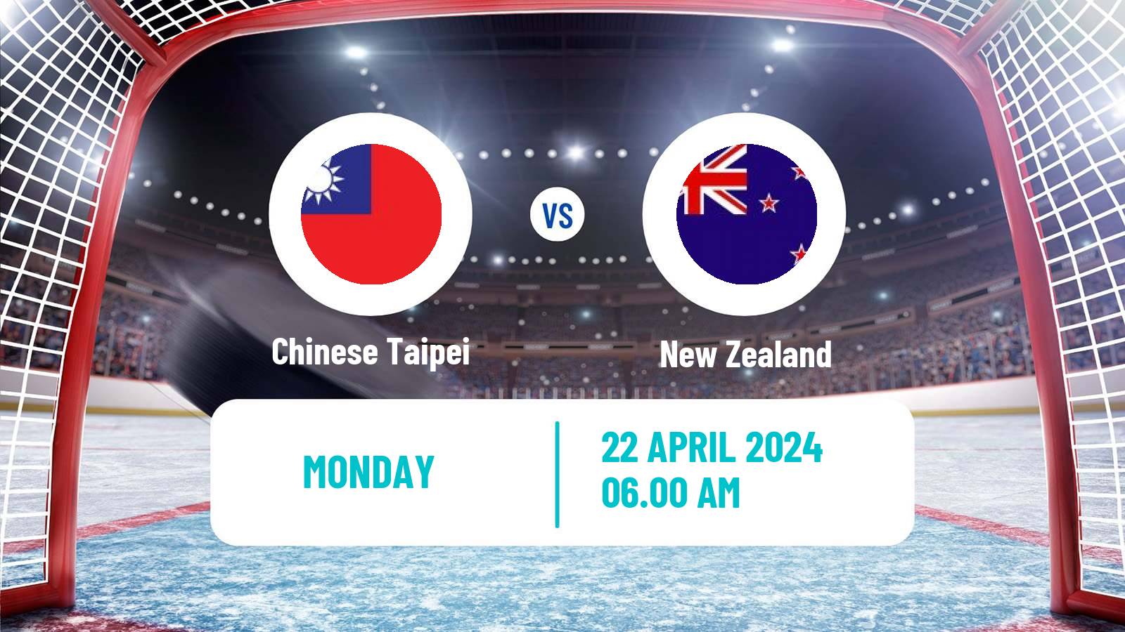 Hockey IIHF World Championship IIB Chinese Taipei - New Zealand