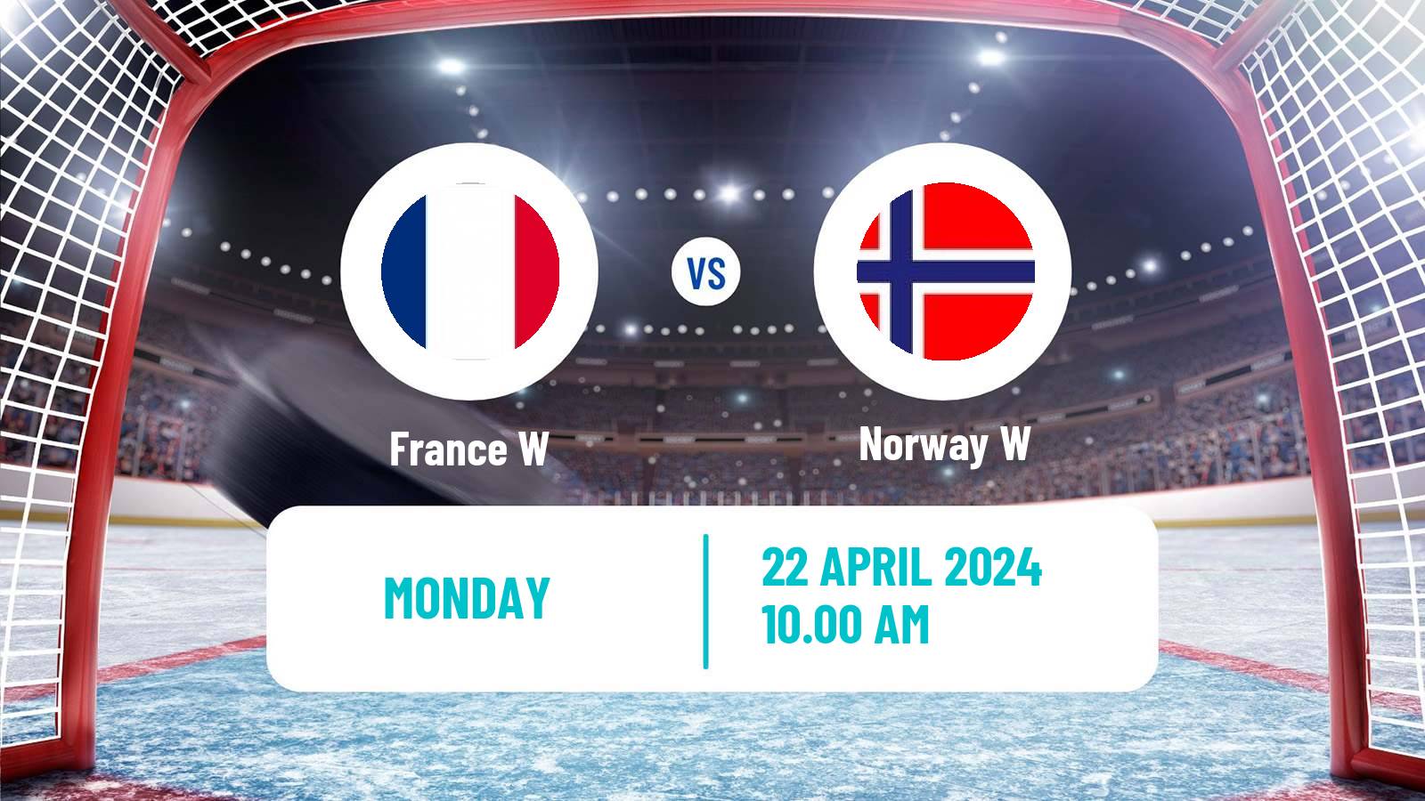 Hockey IIHF World Championship IA Women France W - Norway W