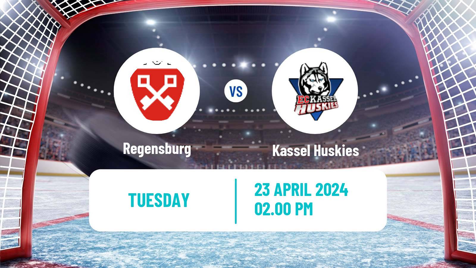 Hockey German DEL2 Regensburg - Kassel Huskies
