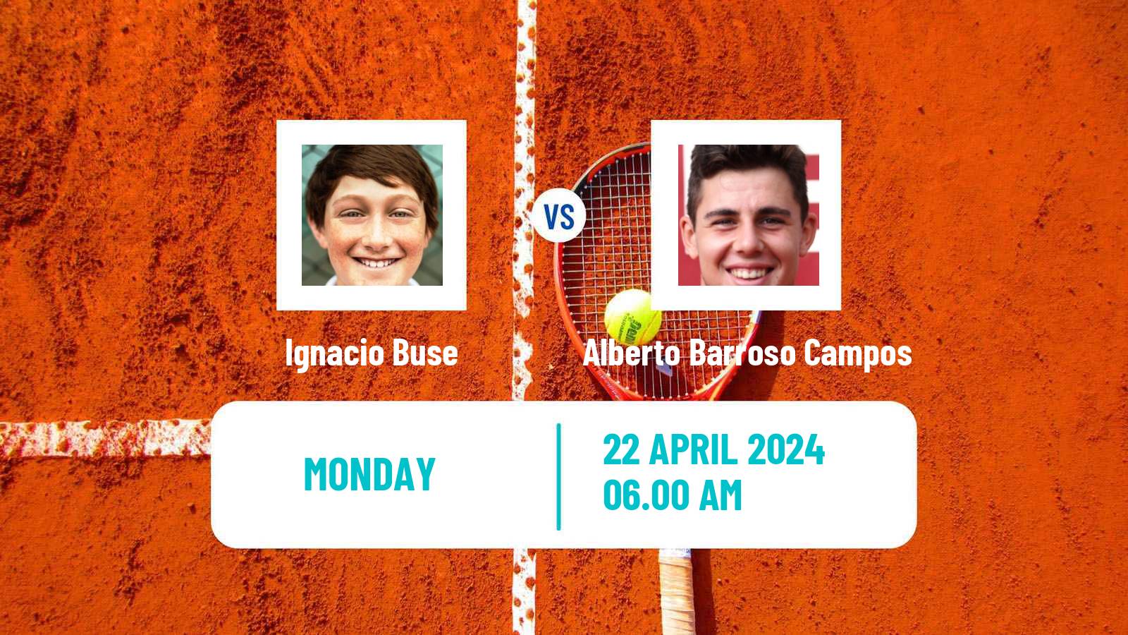 Tennis Rome Challenger Men Ignacio Buse - Alberto Barroso Campos